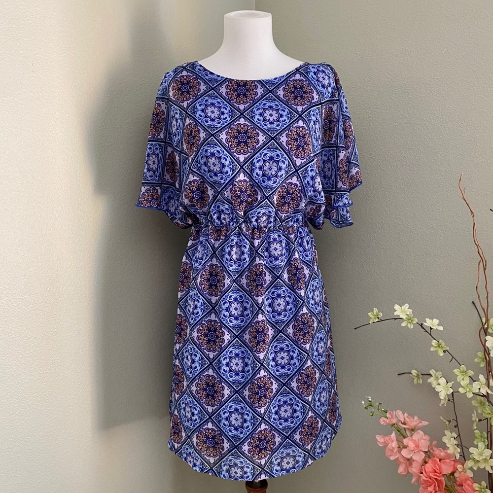 Miami Medallion Printed Dress